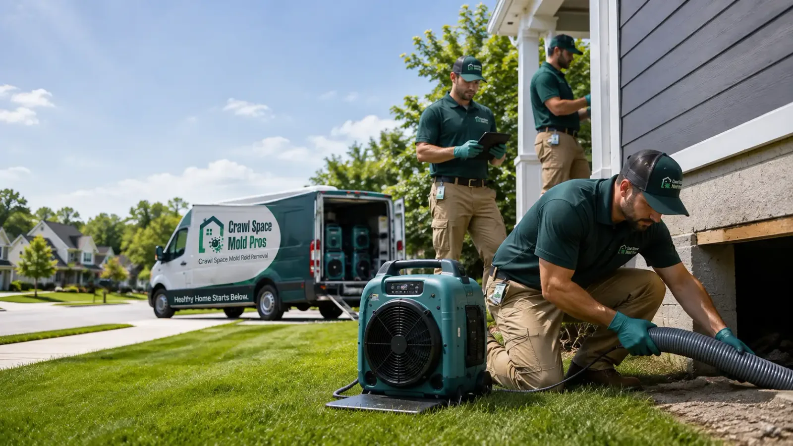 Crawl Space Mold Removal in Milroy, MN